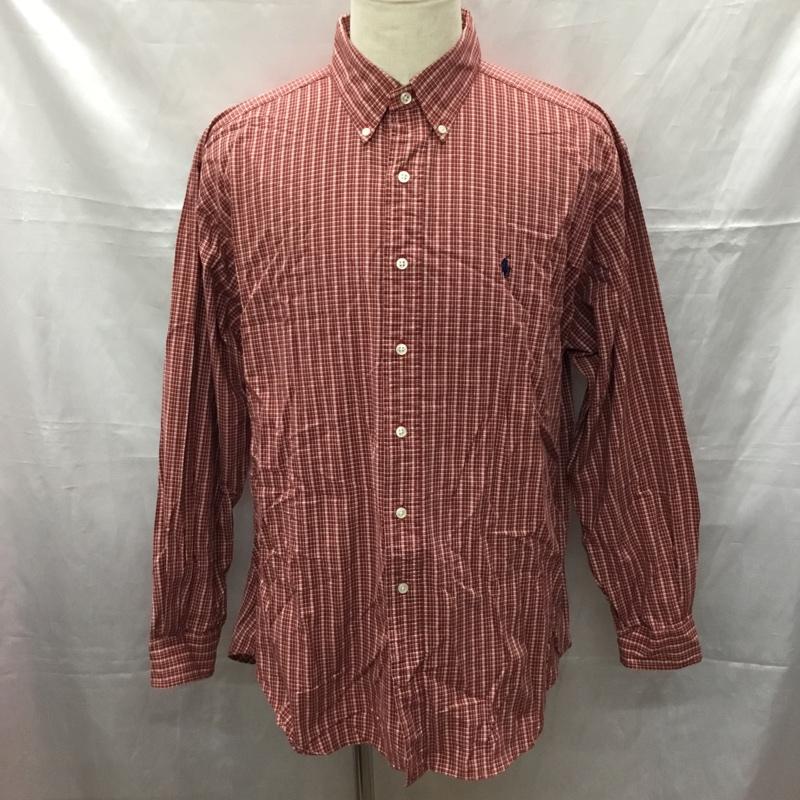 ラルフローレン RALPHLAUREN シャツ、ブラウス 長袖 ボタンダウンシャツ L チェック マルチカラー / マルチカラー /  メンズ USED 古着 中古 10113451