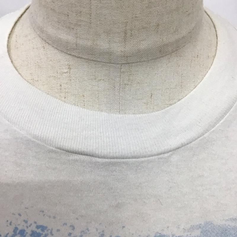 スクリーンスターズ SCREEN STARS Tシャツ 半袖 半袖カットソー プリントTシャツ 古着 クルーネックカットソー XL プリント 白 / ホワイト /  メンズ USED 古着 中古 10115949