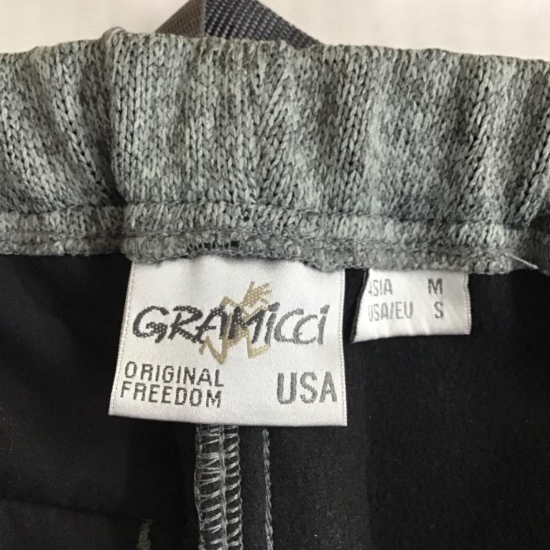 グラミチ GRAMICCI ボトムス ボトムス GUP-20F047 ボンディングニットフリースナローリブパンツ M ロゴ、文字 灰 / グレー /  メンズ USED 古着 中古 10115710