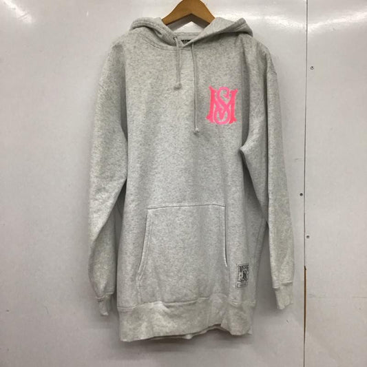 エムエフシーストア MFC STORE パーカー 長袖 長袖パーカー プルオーバーパーカー スウェット XL ロゴ、文字 灰 / グレー /  メンズ USED 古着 中古 10145407