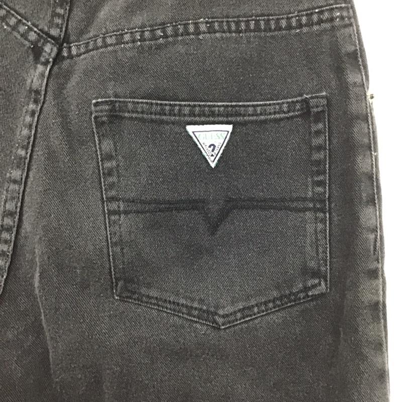 ゲス Guess パンツ ショートパンツ ショートパンツ ハーフパンツ カジュアルパンツ 31インチ ロゴ、文字 ダークグレー / ダークグレー /  メンズ USED 古着 中古 10147004
