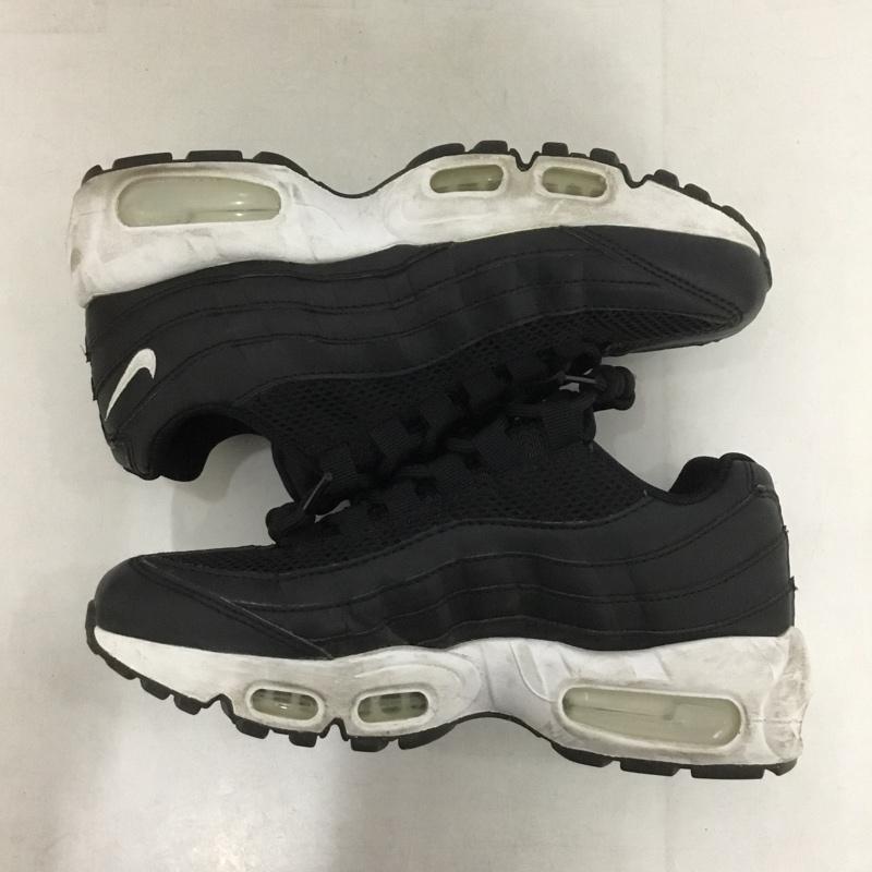 ナイキ NIKE スニーカー スニーカー DH8015-001 WMNS AIR MAX 95 23cm 23.0cm ロゴ、文字 黒 / ブラック / X 白 / ホワイト /  レディース USED 古着 中古 10141545