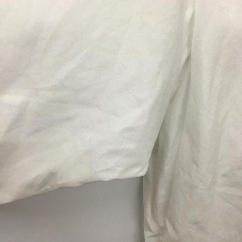 ラルフローレン RALPHLAUREN シャツ、ブラウス 長袖 長袖シャツ 無地シャツ カラーシャツ ボタンダウンシャツ M ロゴ、文字 白 / ホワイト /  メンズ USED 古着 中古 10132424