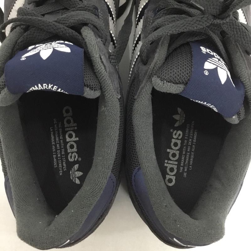 アディダスオリジナルス adidas originals スニーカー スニーカー M19391 ZX700 26cm 26.0cm ロゴ、文字 紺 / ネイビー / X 灰 / グレー /  メンズ USED 古着 中古 10140402