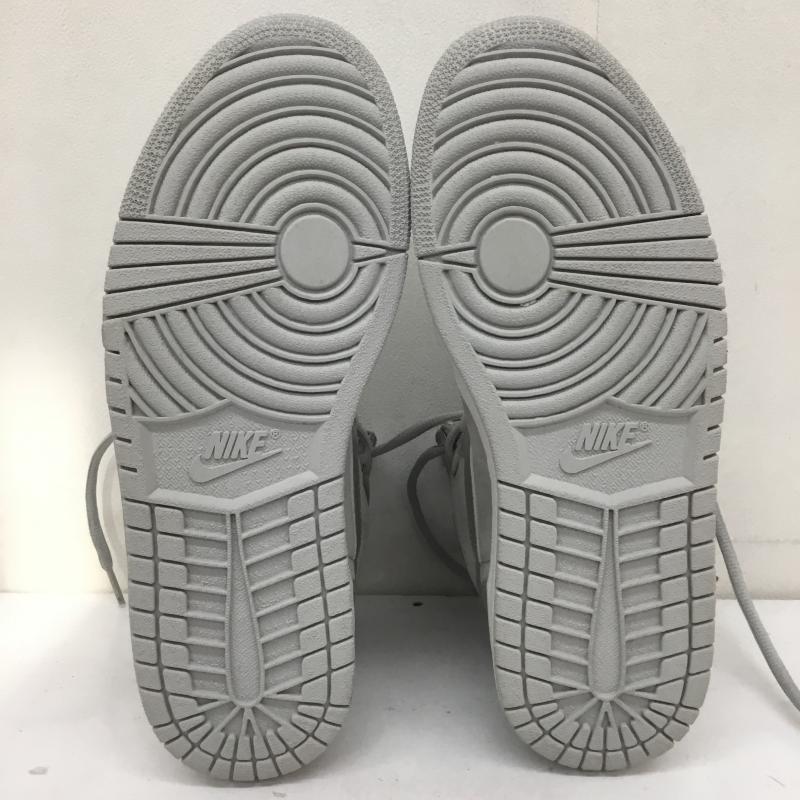 ナイキ NIKE スニーカー スニーカー 136060-001　エアジョーダン１　AIR JORDAN 1 2001 ADDITION 25.5cm ロゴ、文字 銀 / シルバー /  メンズ USED 古着 中古 10112686