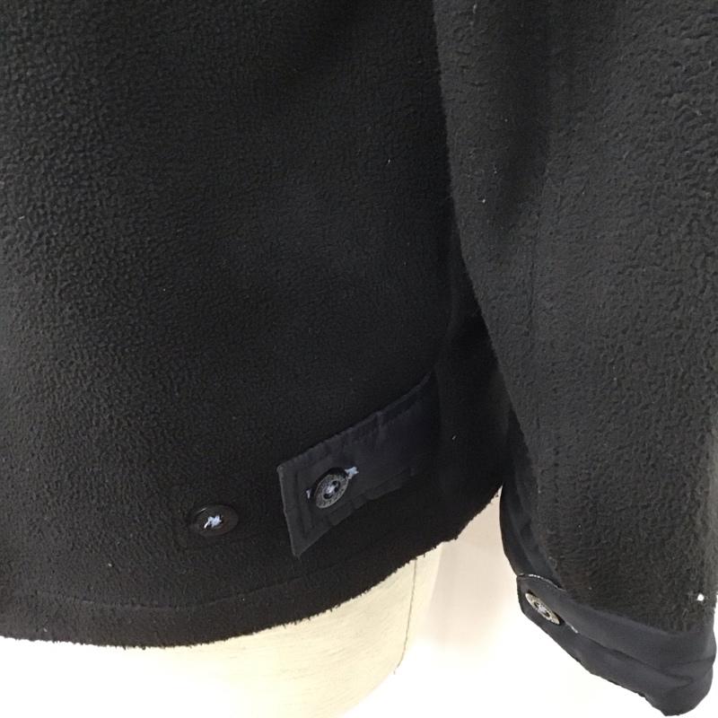 バーバリーブラックレーベル BURBERRY BLACK LABEL ジャケット、上着 ジャンパー、ブルゾン ジップアップジャケット ジャンパー フリースジャケット カジュアルジャケット アウター 2 ロゴ、文字 黒 / ブラック /  メンズ USED 古着 中古 10107692