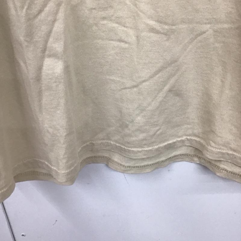 スラッシャー THRASHER Tシャツ 長袖 L ロゴ、文字 ベージュ / ベージュ /  メンズ USED 古着 中古 10130150