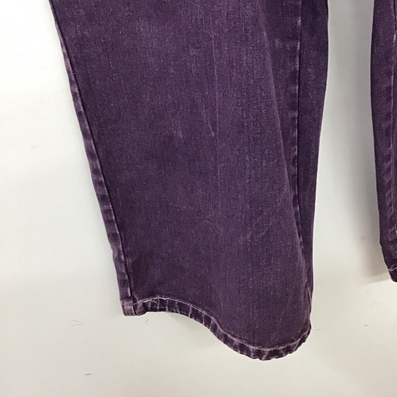 ヴィジョン ストリート ウェア VISION STREET WEAR パンツ ワークパンツ、ペインターパンツ ワークパンツ ワイドパンツ カジュアルパンツ カーゴパンツ LL 無地 紫 / パープル /  メンズ USED 古着 中古 10151002
