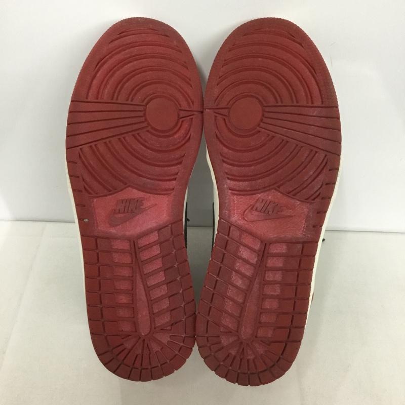 ナイキ NIKE スニーカー スニーカー DZ5485 612 AIR JORDAN 1 RETRO HIGH OG 28.5cm 箱有 28.5cm ロゴ、文字 白 / ホワイト / X 黒 / ブラック / X 赤 / レッド /  メンズ USED 古着 中古 10141541