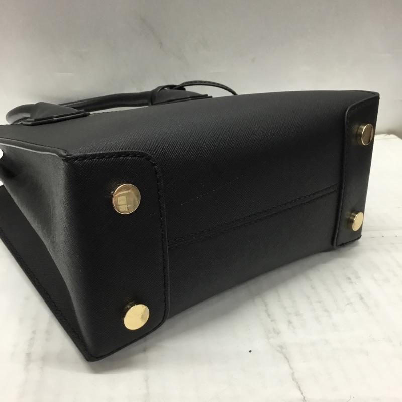 マイケルコース MICHAEL KORS ハンドバッグ ハンドバッグ 30S0GM9M6L 2WAY ショルダーバッグ ロゴ、文字 黒 / ブラック / X 金 / ゴールド /  レディース USED 古着 中古 10107879