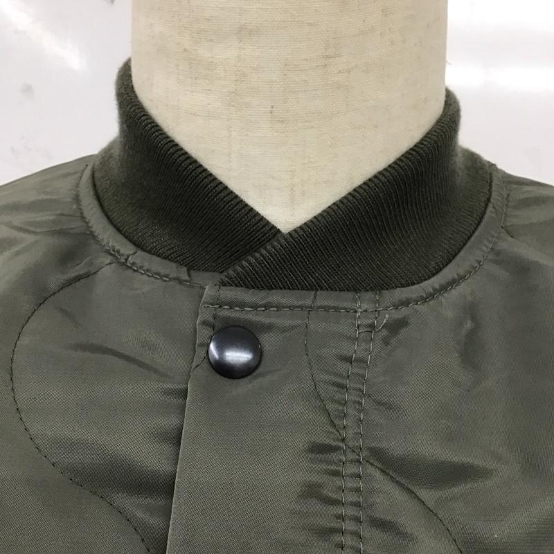 古着 USED ジャケット、上着 ジャンパー、ブルゾン MIL-L-27546 ミリタリー キルティング ライナーブルゾン M 無地 カーキ / カーキ /  メンズ USED 古着 中古 10119681