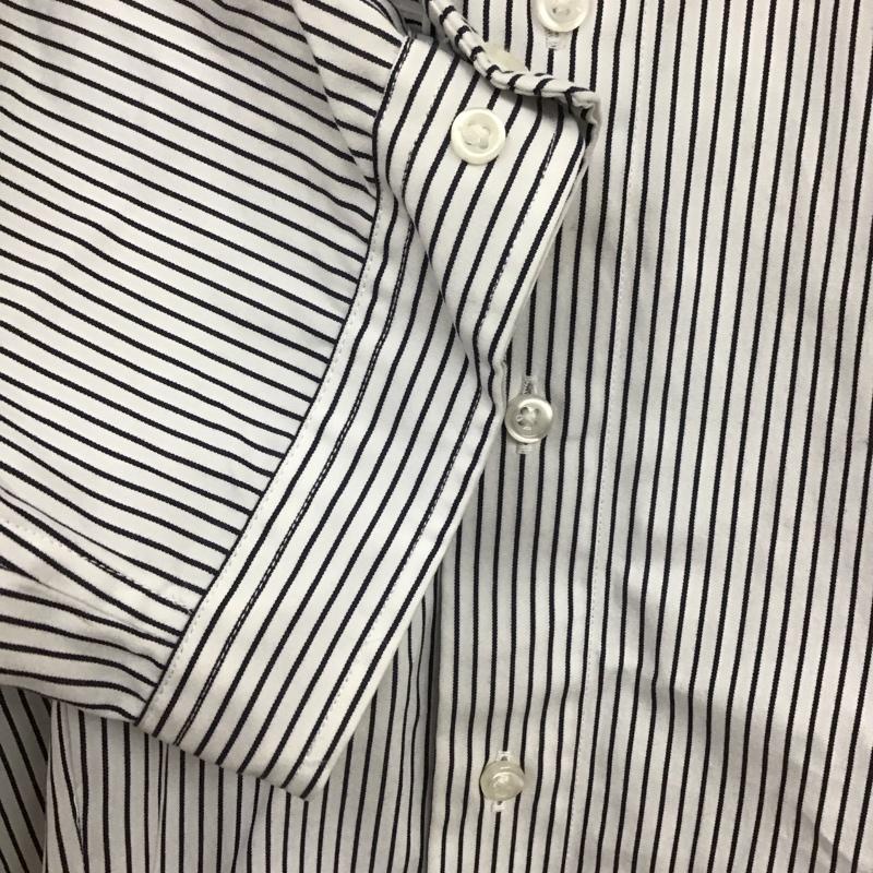 ラルフローレン RALPHLAUREN シャツ、ブラウス 半袖 半袖シャツ ストライプシャツ S ストライプ 白 / ホワイト / X 紺 / ネイビー /  ボーイズ USED 古着 中古 10128765