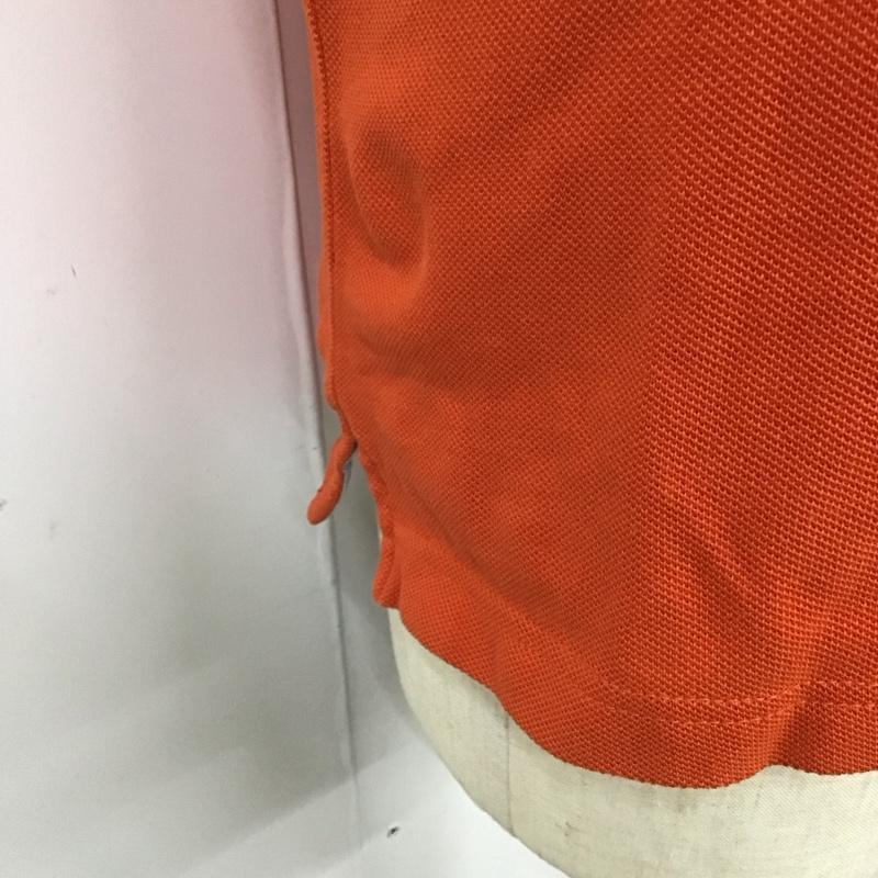 トミーヒルフィガー TOMMY HILFIGER ポロシャツ 半袖 0282511 L ワンポイント 橙 / オレンジ /  メンズ USED 古着 中古 10112939