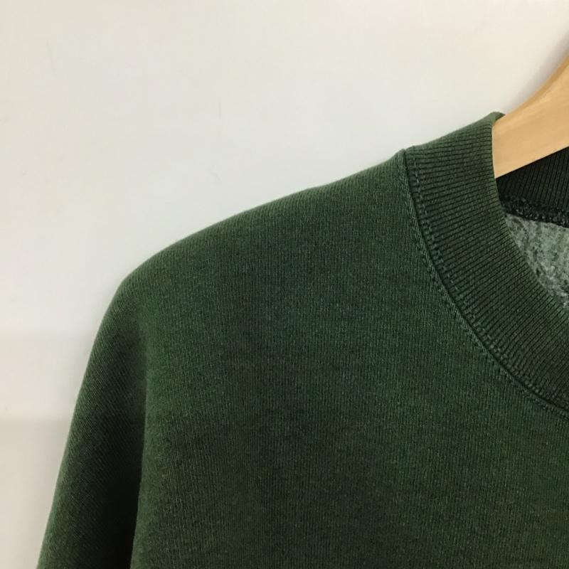 古着 USED トレーナー 長袖 長袖トレーナー スウェット クルーネック プルオーバー XL ロゴ、文字 緑 / グリーン /  メンズ USED 古着 中古 10137305