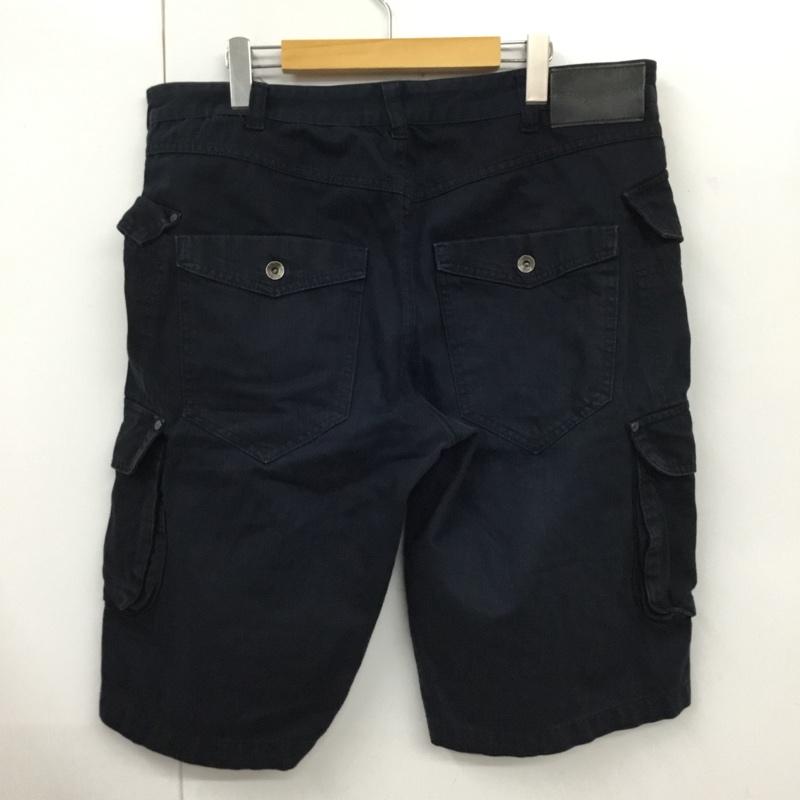 エンポリオアルマーニ EMPORIO ARMANI パンツ ショートパンツ ショートパンツ ハーフパンツ カジュアルパンツ デニムパンツ カーゴパンツ 無地 紺 / ネイビー /  メンズ USED 古着 中古 10110040