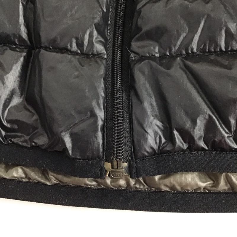ザノースフェイス THE NORTH FACE ジャケット、上着 ジャンパー、ブルゾン nd18971 ライトヒートフーディー ジップアップジャケット アウター S ロゴ、文字 黒 / ブラック /  メンズ USED 古着 中古 10124830