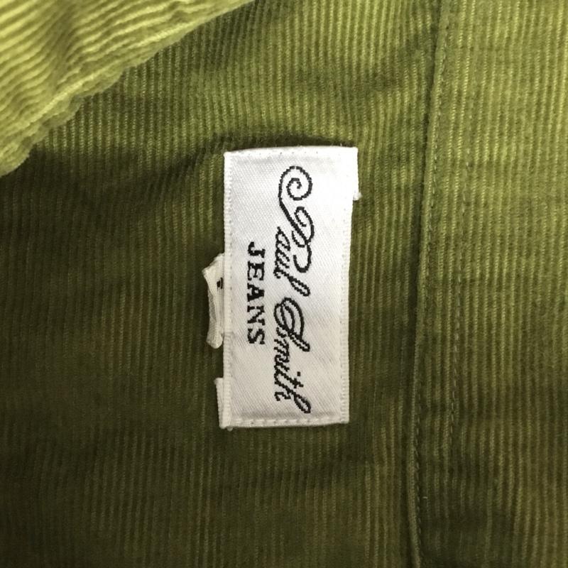 ポールスミスジーンズ Paul Smith JEANS シャツ、ブラウス 長袖 長袖シャツ コーデュロイシャツ カジュアルシャツ カラーシャツ L 無地 緑 / グリーン /  メンズ USED 古着 中古 10110038