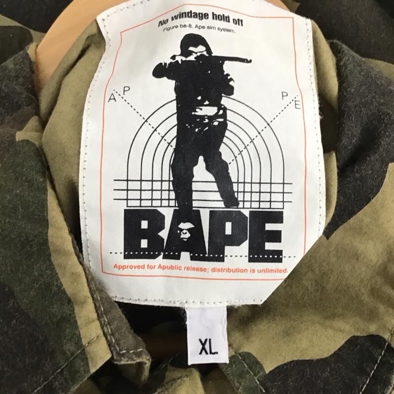 ベイプ BAPE ジャケット、上着 ジャケット、ブレザー カジュアルジャケット アウター カラージャケット 1stcamo XL カモフラージュ柄・迷彩 マルチカラー / マルチカラー /  メンズ USED 古着 中古 10133971