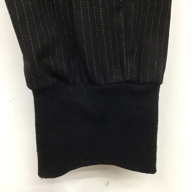 グラム glamb パンツ スラックス スラックス ワイドパンツ カジュアルパンツ ストレートパンツ ストライプパンツ 裾ゴム 3 ストライプ 白 / ホワイト / X 黒 / ブラック /  メンズ USED 古着 中古 10107188