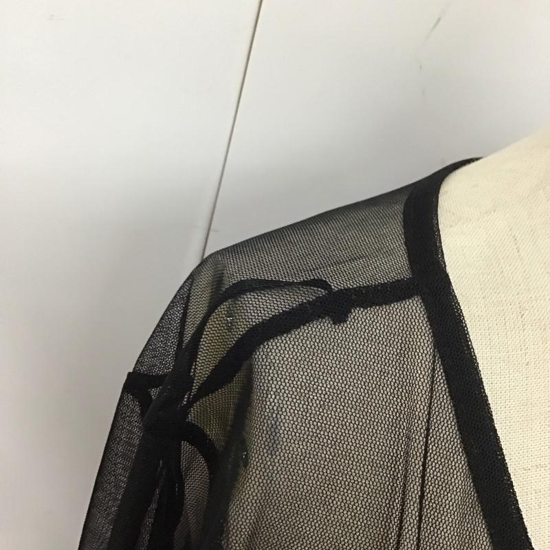 ザラ ZARA ワンピース ロングスカート 刺繍 L 刺繍 黒 / ブラック /  レディース USED 古着 中古 10114148