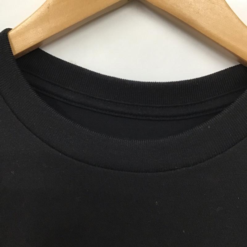 ザノースフェイス THE NORTH FACE Tシャツ 半袖 nt32446 ショートスリーブバンダナスクエアロゴティー プリントTシャツ M ロゴ、文字 黒 / ブラック /  メンズ USED 古着 中古 10128699