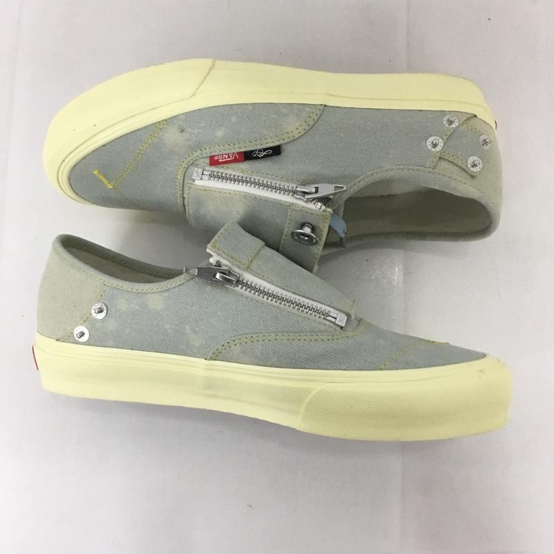 バンズ VANS スニーカー スニーカー 721454 UA Authentic Zip VLT LX シェーン ゴンザレス 27.5cm 箱有 27.5cm ロゴ、文字 水色 / ライトブルー /  メンズ USED 古着 中古 10128823