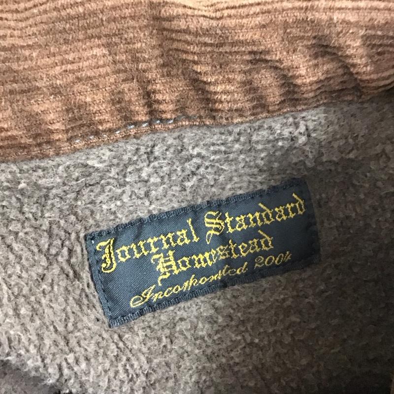 ジャーナルスタンダードホームステッド JOURNAL STANDARD J.S HOMESTEAD ジャケット、上着 ジャケット、ブレザー 20-011-470-6040-3-0 ジャケット アウター前ボタン L 無地 茶 / ブラウン /  メンズ USED 古着 中古 10114699