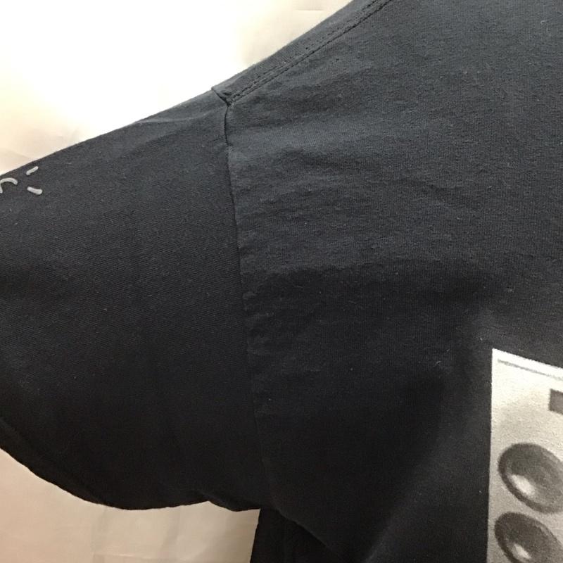 カクタスジャック Cactus Jack Tシャツ 半袖 半袖カットソー プリントTシャツ クルーネックカットソー L プリント 黒 / ブラック /  メンズ USED 古着 中古 10113167