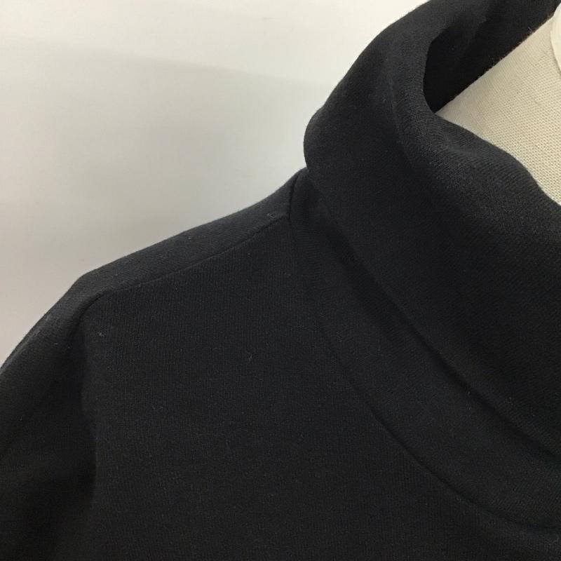 ザラ ZARA ワンピース ひざ丈スカート S 無地 黒 / ブラック /  レディース USED 古着 中古 10124884