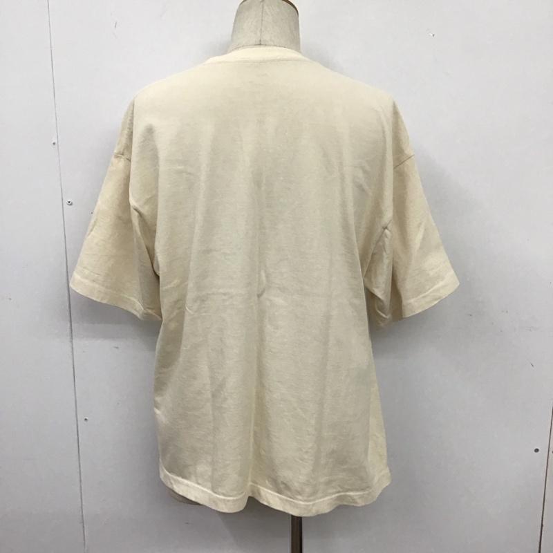 ロサンゼルスアパレル LOS ANGELES APPAREL Tシャツ 半袖 半袖カットソー 無地Tシャツ クルーネックカットソー M 無地 ベージュ / ベージュ /  メンズ USED 古着 中古 10107533