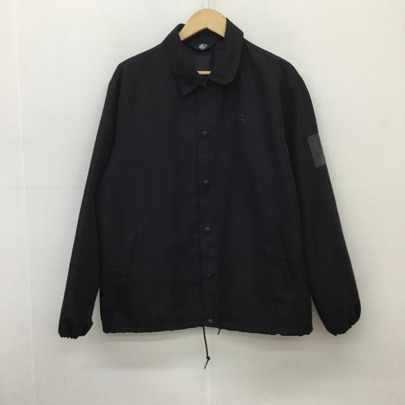 キャンプセブン CAMP7 ジャケット、上着 ジャンパー、ブルゾン M ロゴ、文字 黒 / ブラック /  メンズ USED 古着 中古 10131959
