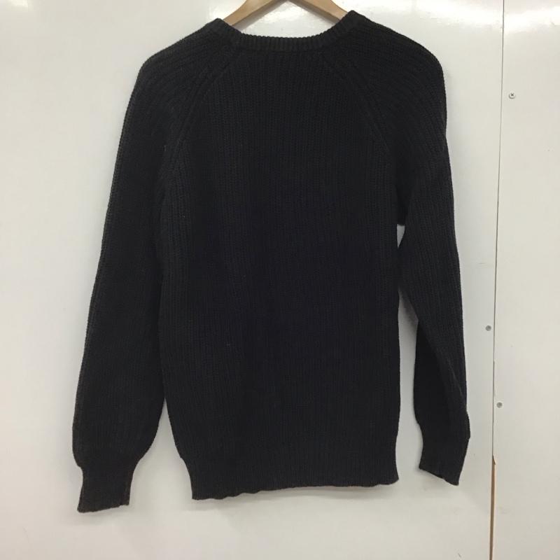 シュプリーム Supreme ニット、セーター 長袖 長袖ニットカットソー クルーネック セーター M 無地 ダークグレー / ダークグレー /  メンズ USED 古着 中古 10145581