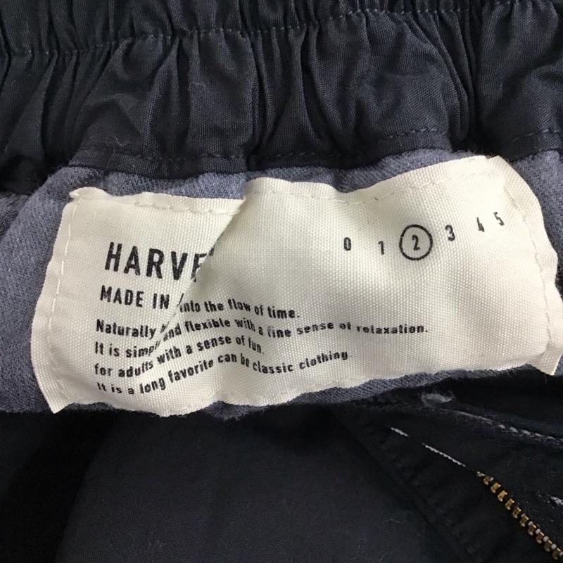 ハーベスティ HARVESTY パンツ ワークパンツ、ペインターパンツ a11905-1 クロップドサーカスパンツ ワイドパンツ 2 無地 紺 / ネイビー /  レディース USED 古着 中古 10130920