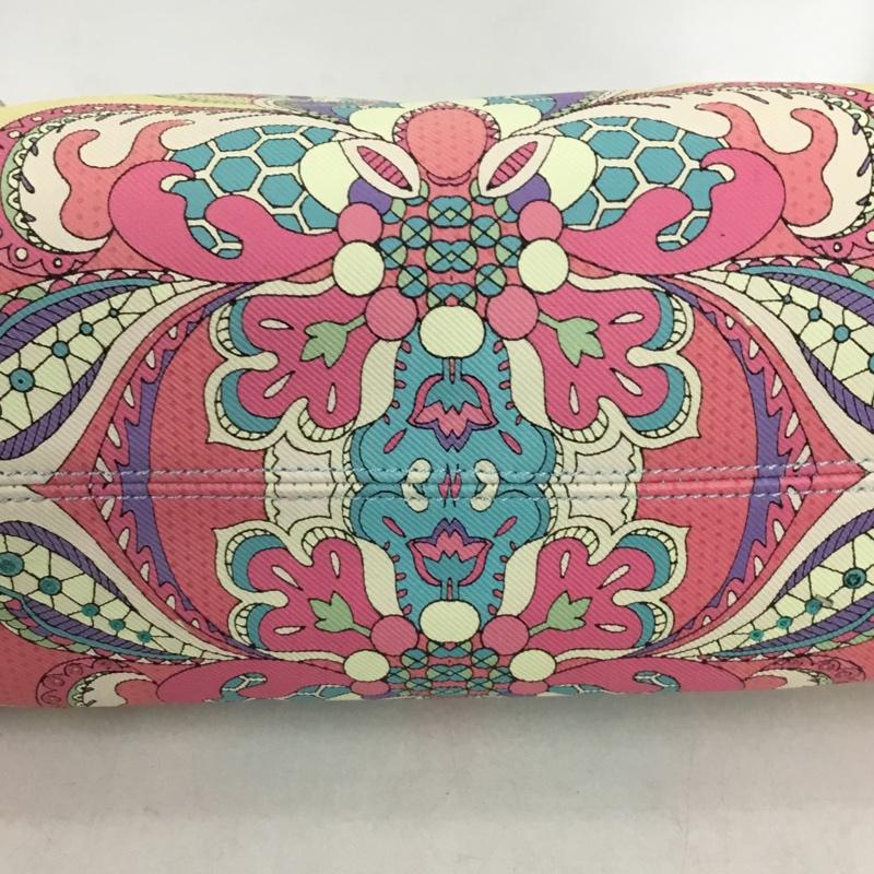 デシグアル Desigual ボストンバッグ ボストンバッグ M19SAXPCZ 2WAY ショルダー 総柄 マルチカラー / マルチカラー /  レディース USED 古着 中古 10130790