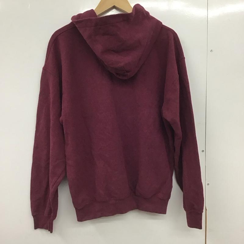 古着 USED パーカー 長袖 長袖パーカー プルオーバーパーカー スウェット M プリント えんじ / ワインレッド /  メンズ USED 古着 中古 10148759