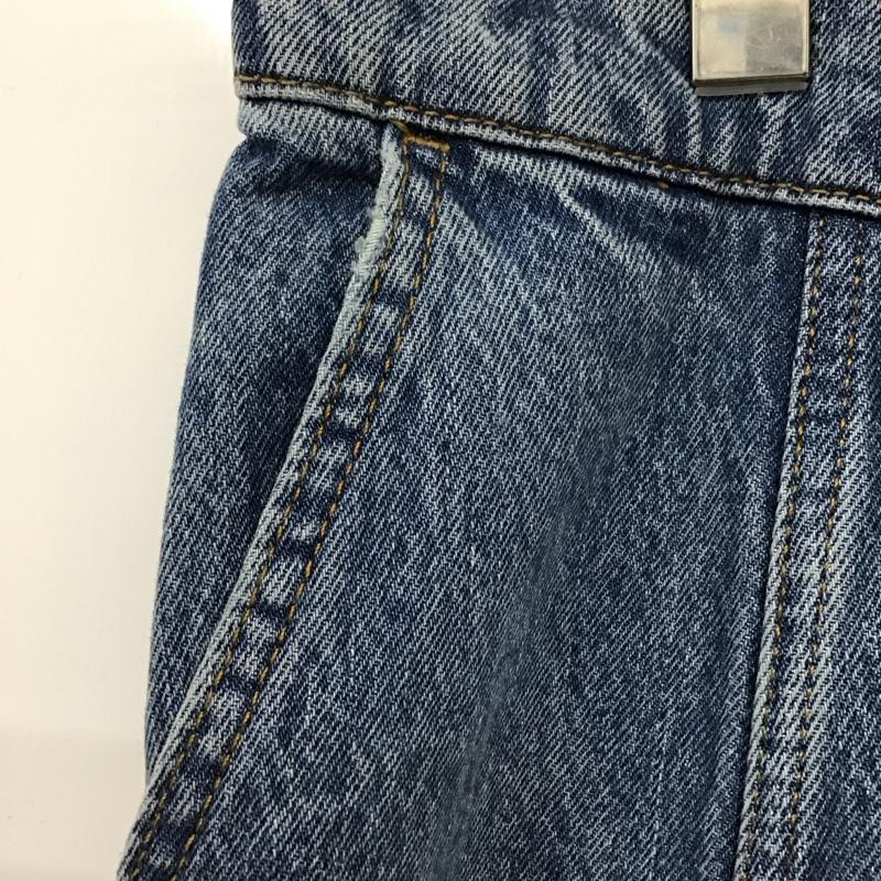 ザラ ZARA スカート ロングスカート デニムスカート XL 無地 青 / ブルー /  レディース USED 古着 中古 10115295