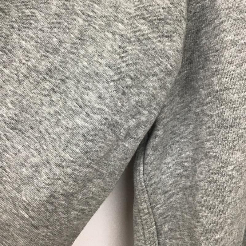 ナイキ NIKE パーカー 長袖 614774-063 ジップアップ 裏起毛 XL ロゴ、文字 灰 / グレー /  メンズ USED 古着 中古 10108332