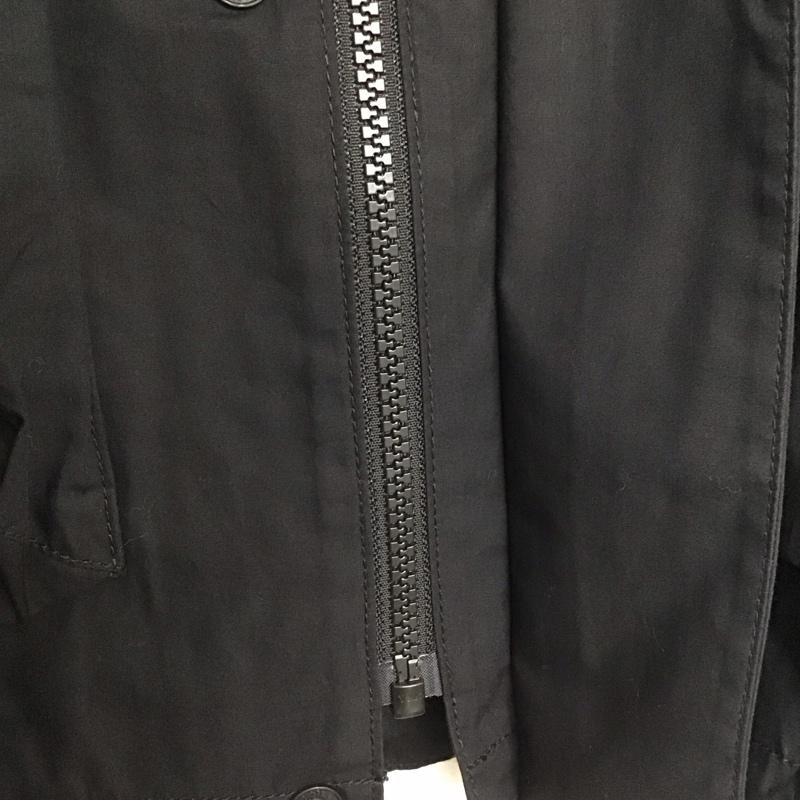 ユニクロ UNIQLO ジャケット、上着 ジャケット、ブレザー 311-475403 ショートブルゾン カラージャケット アウター M 無地 黒 / ブラック /  メンズ USED 古着 中古 10140723