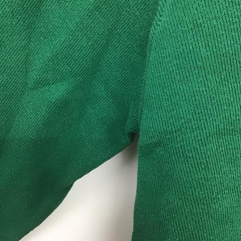 ポロラルフローレン POLO RALPH LAUREN トレーナー 長袖 長袖トレーナー ジップアップネック スタンドカラー L ロゴ、文字 緑 / グリーン /  メンズ USED 古着 中古 10147986