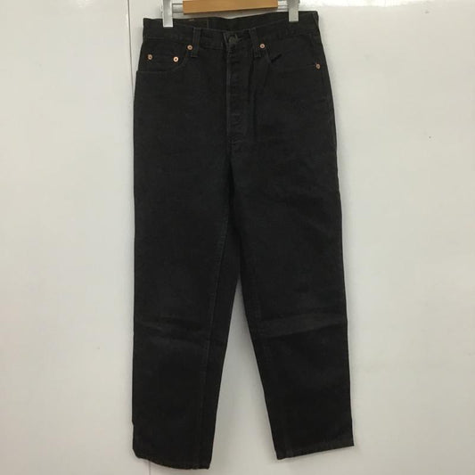 リーバイストラウスアンドコー Levi Strauss & co. パンツ デニム、ジーンズ デニムパンツ ストレートパンツ ワイドパンツ カジュアルパンツ uk製 90s 00s 無地 黒 / ブラック /  メンズ USED 古着 中古 10106264