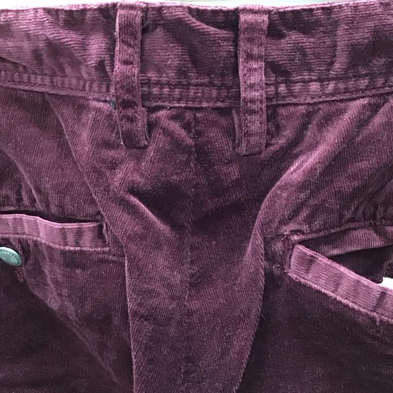 レイジブルー RAGEBLUE パンツ ワークパンツ、ペインターパンツ コーデュロイパンツ ワイドパンツ ストレッチパンツ カジュアルパンツ M 無地 えんじ / ワインレッド /  メンズ USED 古着 中古 10116880