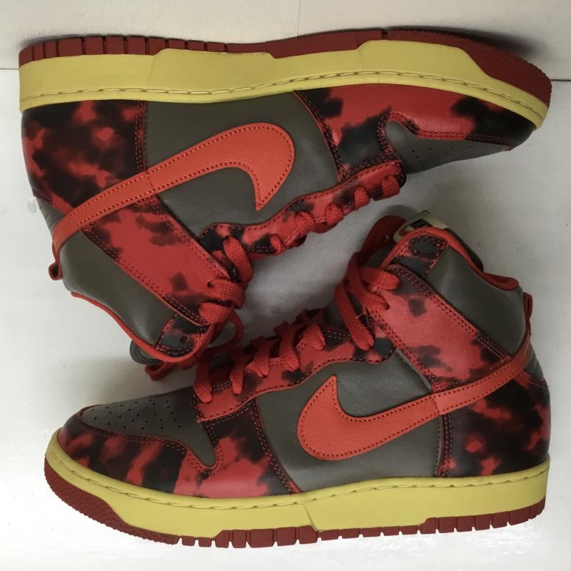 ナイキ NIKE スニーカー スニーカー DUNK HI 1985 SP RED ACID WASH ダンク ハイ レッド アシッド ウォッシュ DD9404-600 28.0cm ロゴ、文字 赤 / レッド /  メンズ USED 古着 中古 10107078