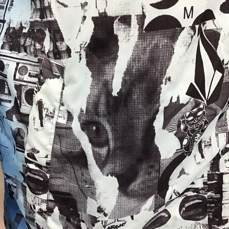 ボルコム VOLCOM ジャケット、上着 ダウンジャケット ジップアップダウンジャケット アウター パーカー S 総柄 マルチカラー / マルチカラー /  メンズ USED 古着 中古 10122011