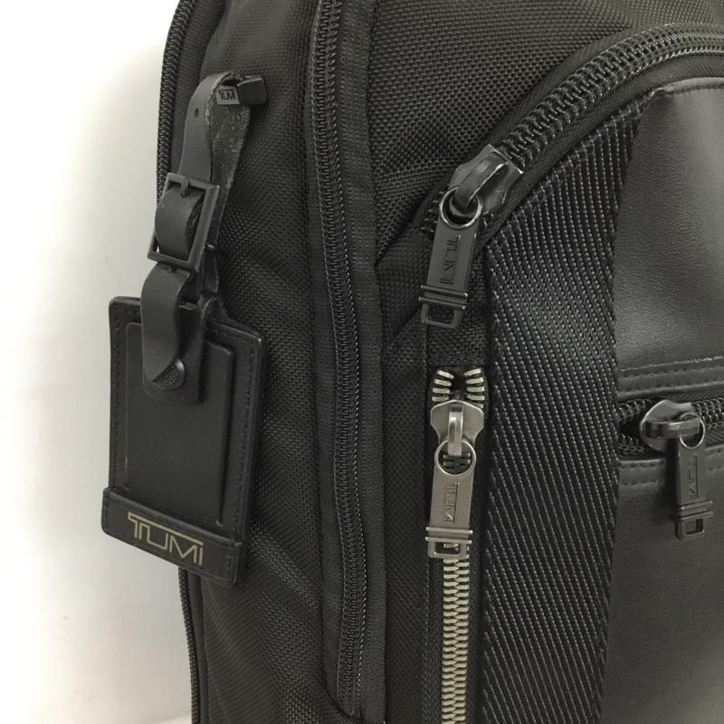 トゥミ TUMI リュックサック、デイパック リュックサック、デイバッグ 232682D ALPHA BRAVO DAVIS BACKPACK ロゴ、文字 黒 / ブラック /  メンズ USED 古着 中古 10148842