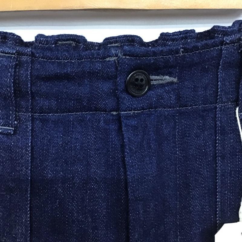 オーディナリーフィッツ Ordinary fits パンツ デニム、ジーンズ デニムパンツ ワイドパンツ カジュアルパンツ 0 無地 インディゴ / インディゴ /  メンズ USED 古着 中古 10147388