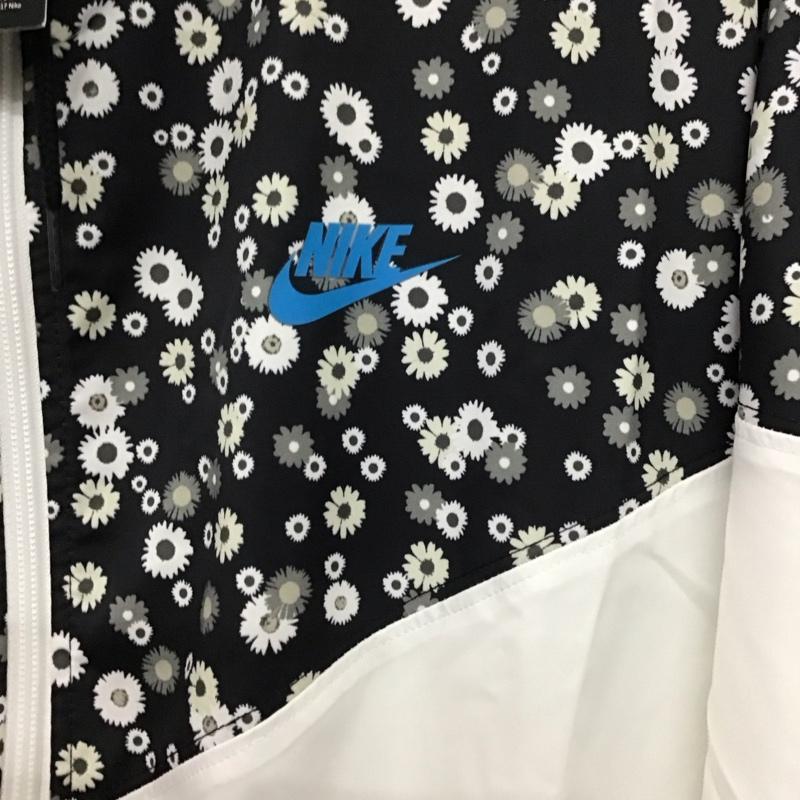 ナイキ NIKE ジャケット、上着 ジャケット、ブレザー cj2472-011 ヘリテージウーブンフローラルジャケット ブルゾン L 花柄 白 / ホワイト /  レディース USED 古着 中古 10145438