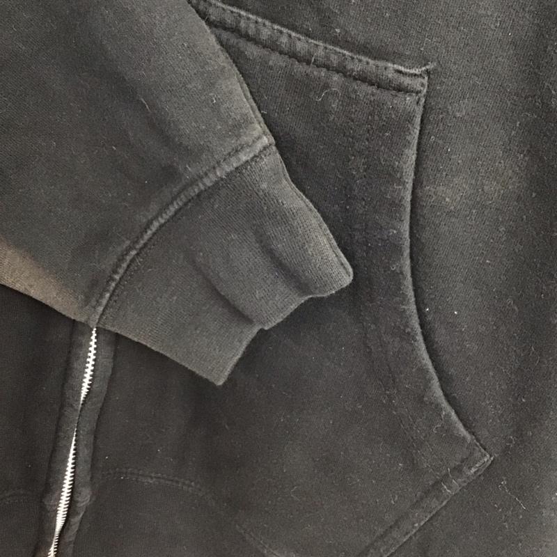 インディペンデント INDEPENDENT パーカー 長袖 ジップアップパーカー 長袖パーカー カジュアルジャケット バンド bad religion ロゴ、文字 黒 / ブラック /  メンズ USED 古着 中古 10147292