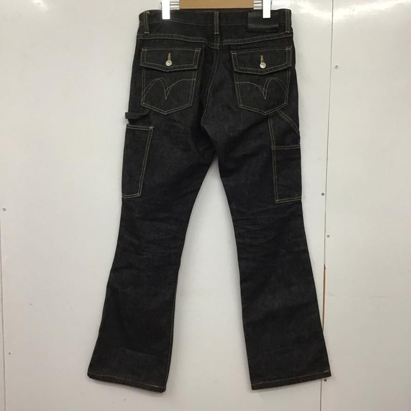 レッドムーン REDMOON パンツ デニム、ジーンズ デニムパンツ スリムパンツ カジュアルパンツ 無地 黒 / ブラック /  メンズ USED 古着 中古 10145302