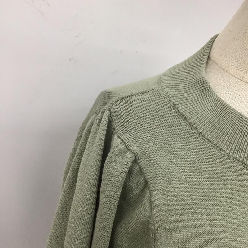 アルシーヴ archives ニット、セーター 長袖 長袖 M 無地 緑 / グリーン /  レディース USED 古着 中古 10108071
