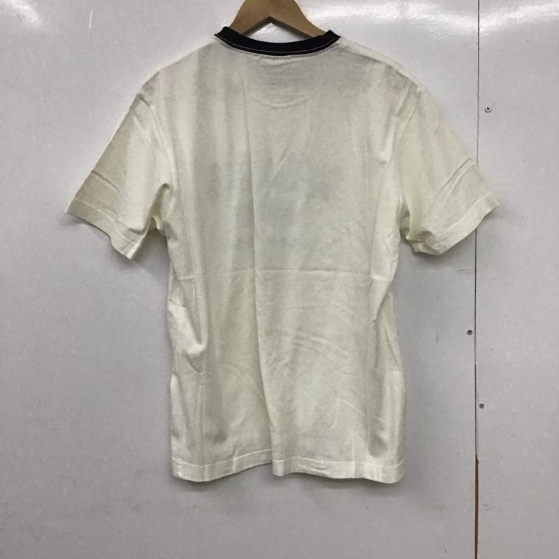 チャップス CHAPS Tシャツ 半袖 半袖カットソー プリントTシャツ クルーネックカットソー M ロゴ、文字 アイボリー / アイボリー /  メンズ USED 古着 中古 10149941